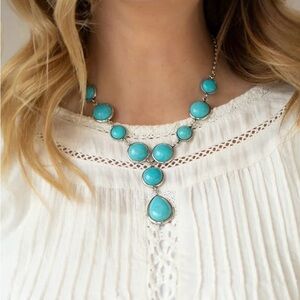 Elegant Turquoise Necklace - Fashion Jewelry